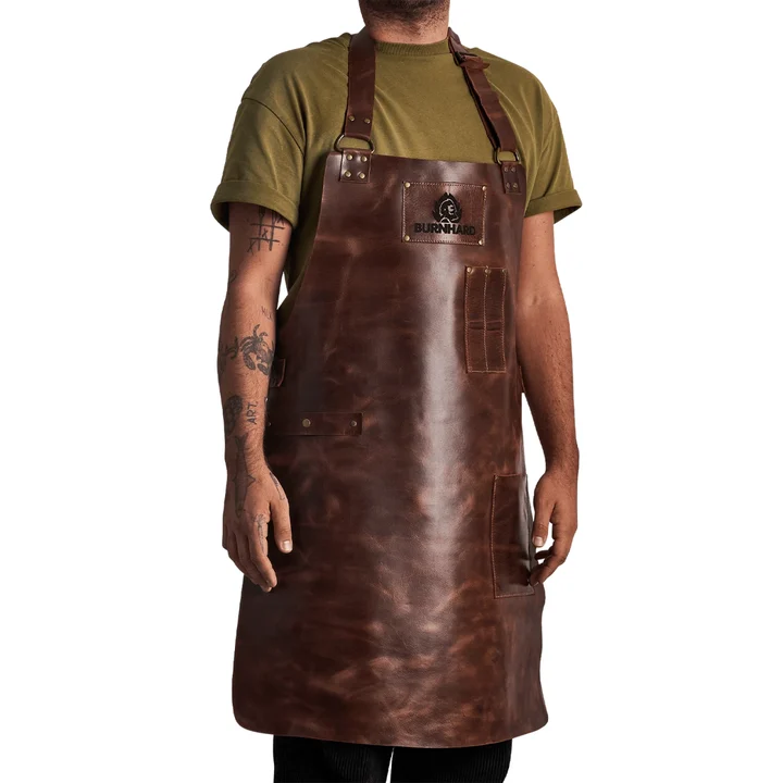 Burnhard Leather BBQ Apron