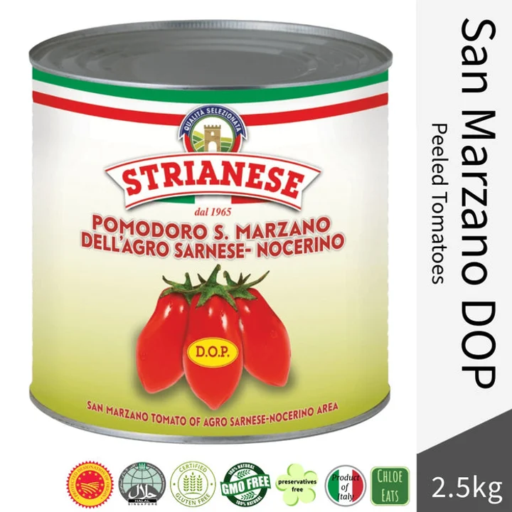 Strianese San Marzano Peeled