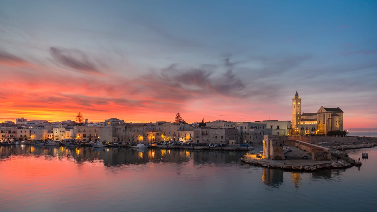 Pizza in Trani