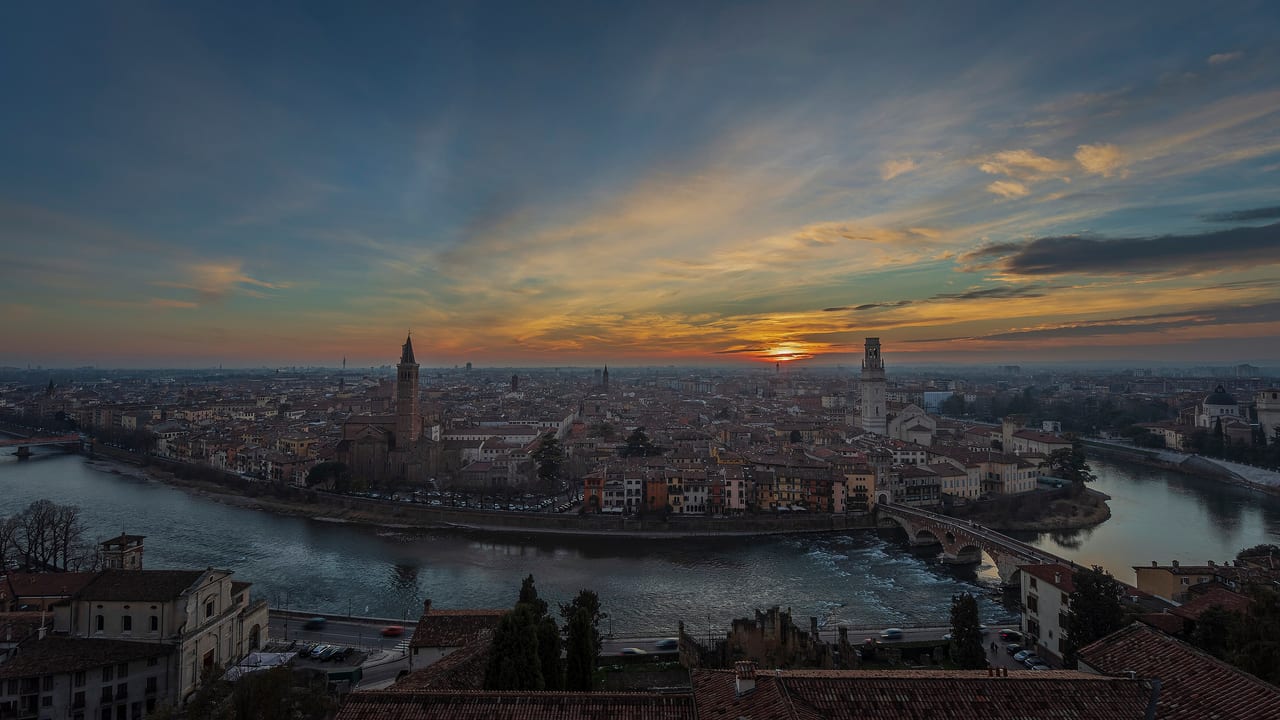 Pizza in Verona