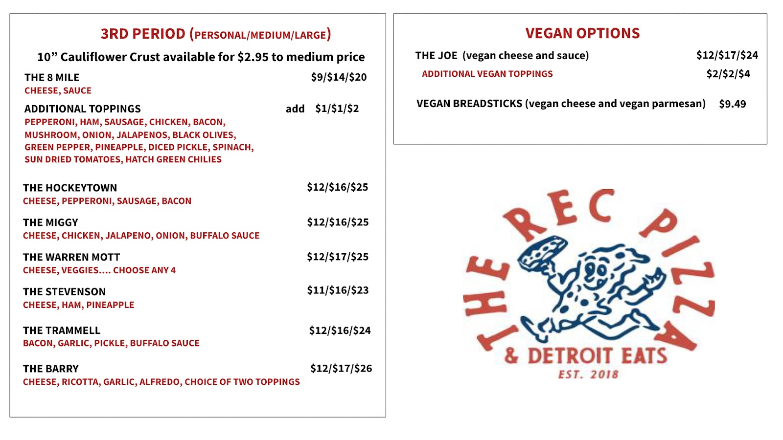 The Rec Pizzeria, photo 3