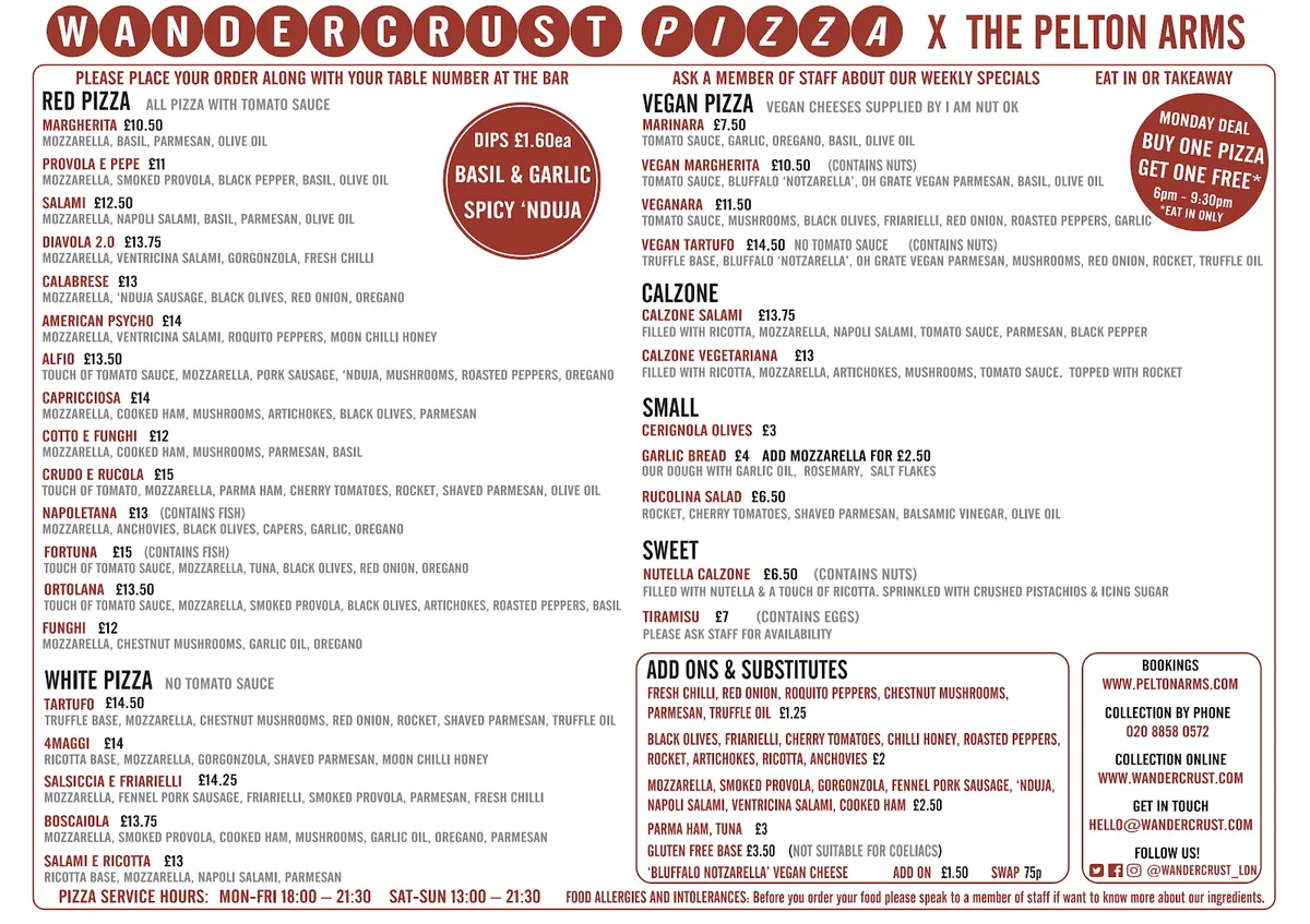 Wandercrust Pizza at The Pelton Arms, photo 5