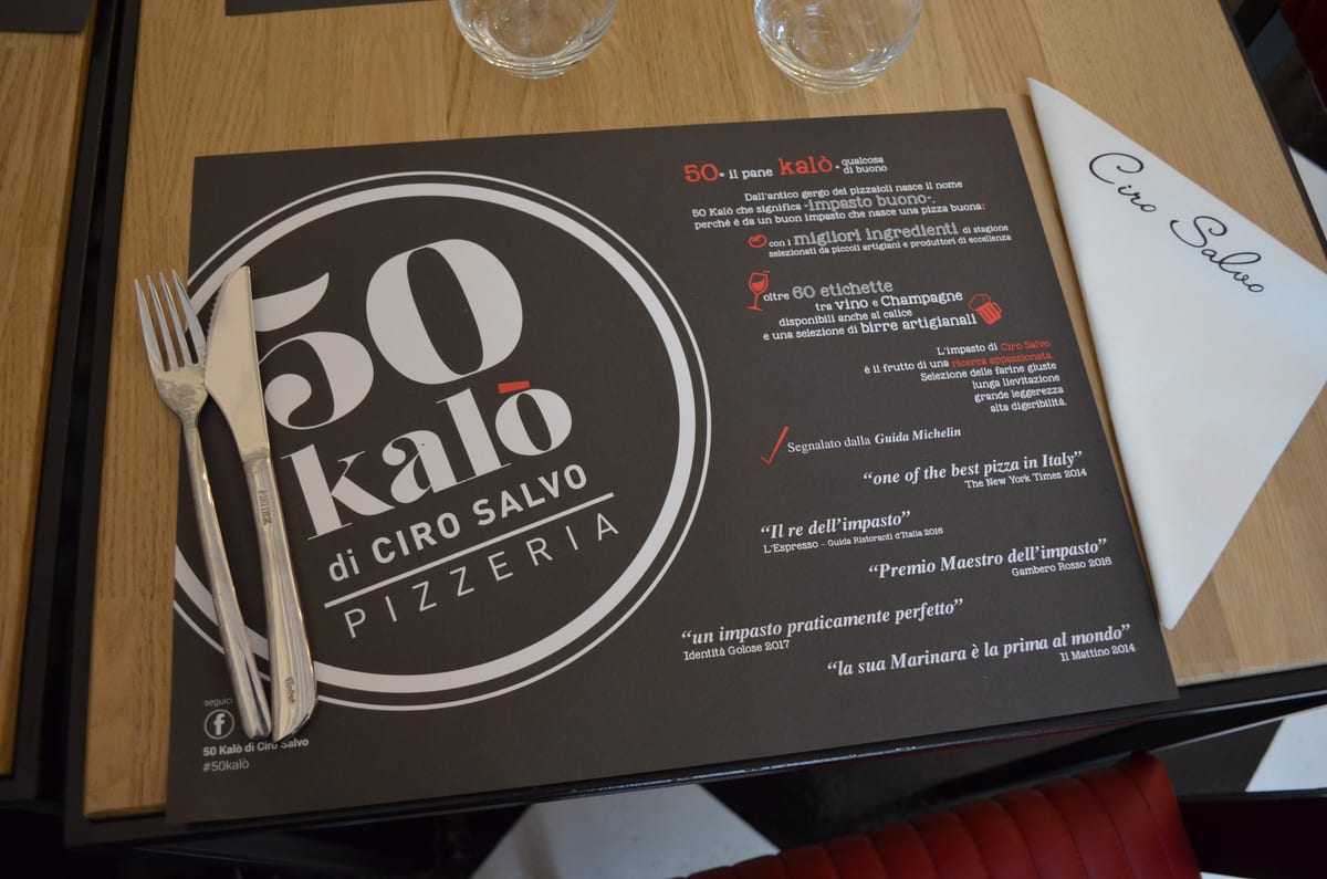 50 Kalò di Ciro Salvo Pizzeria London — photo 13