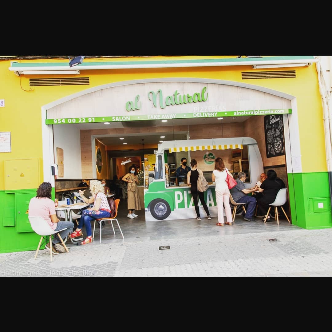 Pizzería Al natural y ecológica