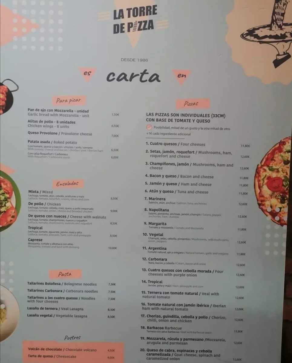 La Torre Pizzería, photo 2