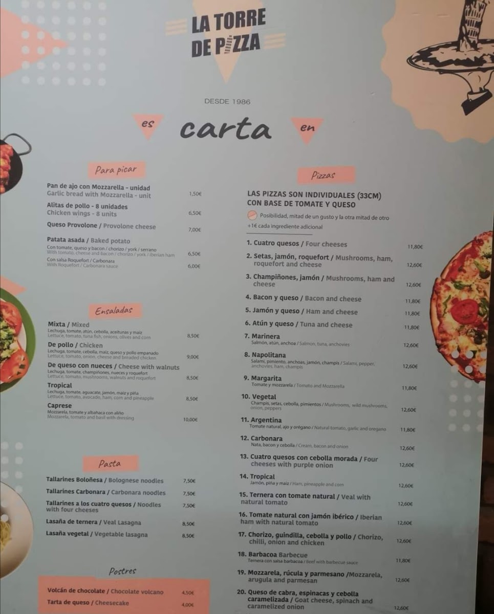 La Torre Pizzería, photo 2