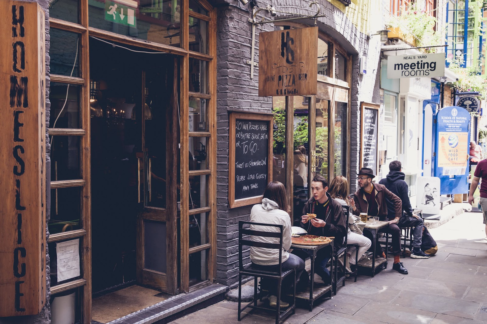 Homeslice 13 Neal's Yard, London
