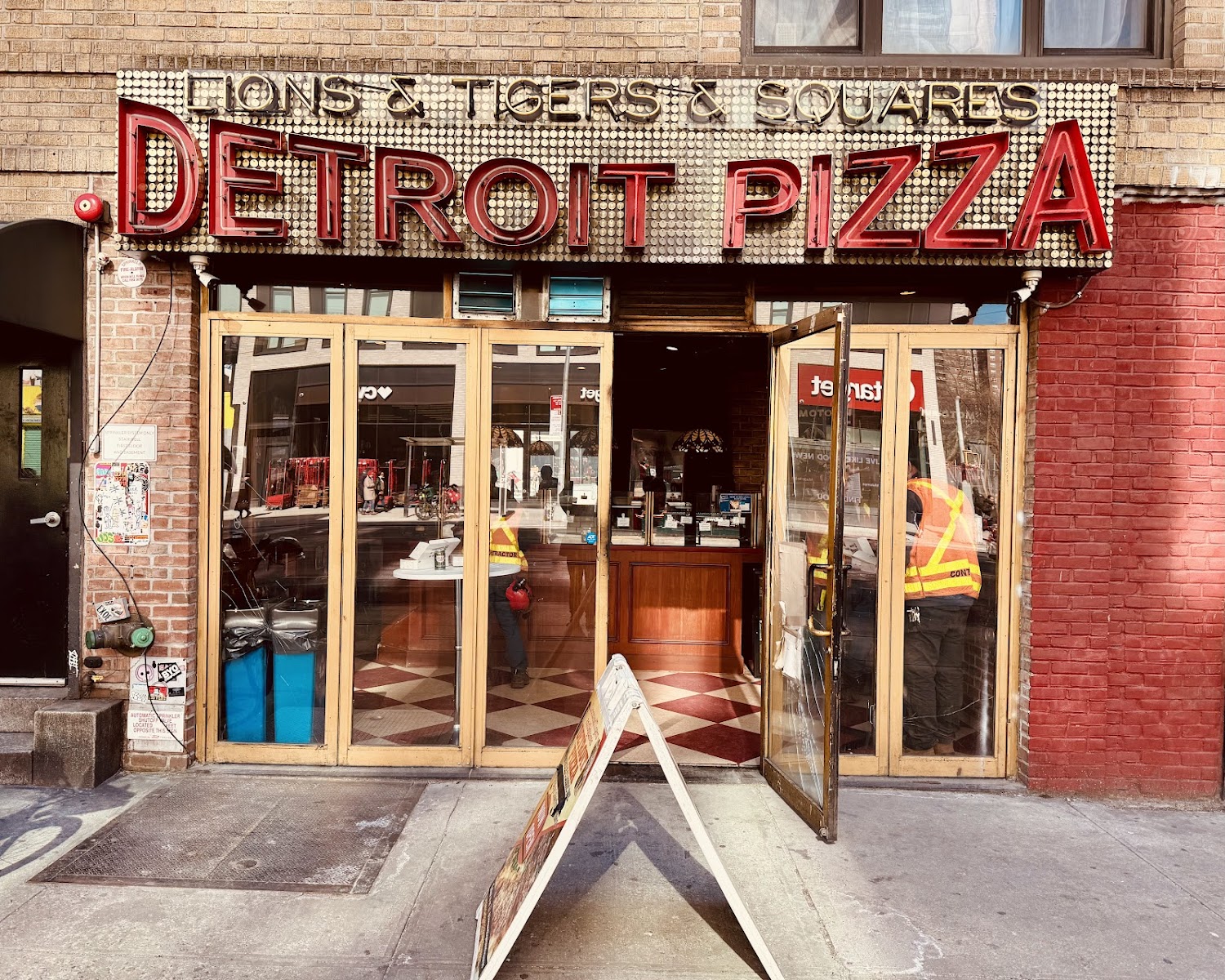 Lions & Tigers & Squares Detroit Pizza