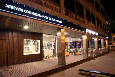 Kilómetros de Pizza