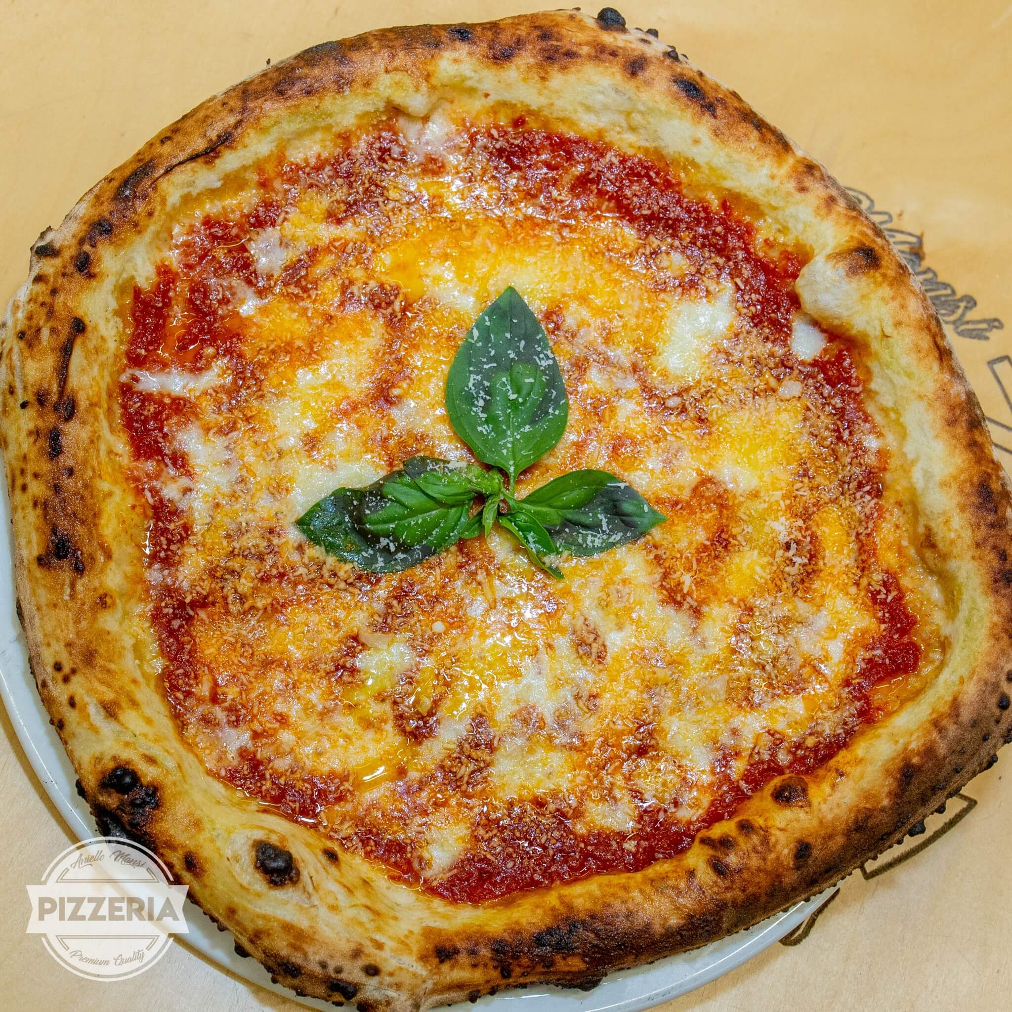 La pizza di Aniello Mansi